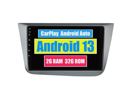 Autoradio Multimedia ROVERONE para Seat Altea 5P 2004 - 2015 Toledo 5P 3 2004 - 2009 CarPlay Android Coche Radio Bluetooth Navegación
