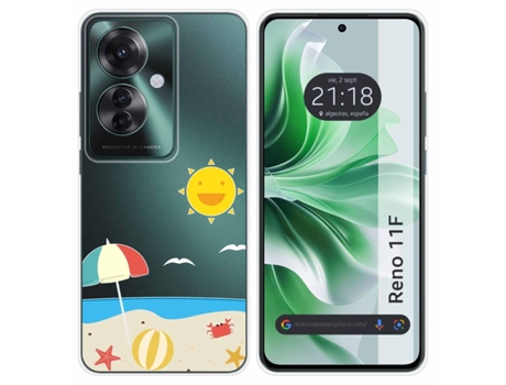 Funda Diseño para Oppo Reno 11F 5G TUMUNDOSMARTPHONE Silicona Multicolor