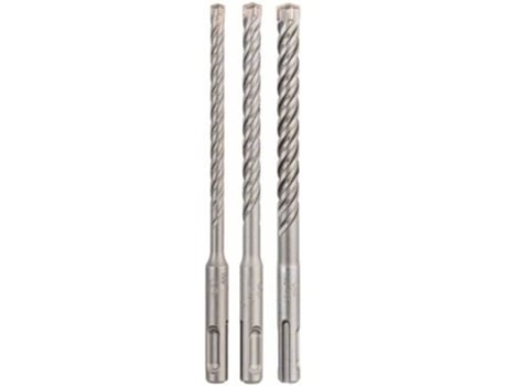 Conjunto de Brocas para Martillo BOSCH - 3 Un - Sds Plus-5X - 6/8/10 mm