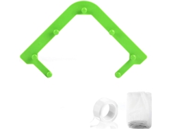 Filtro Triangular Com Saco Substituível, Saco De Filtro Para Pia, Coletor De Resíduos De Alimentos (verde)