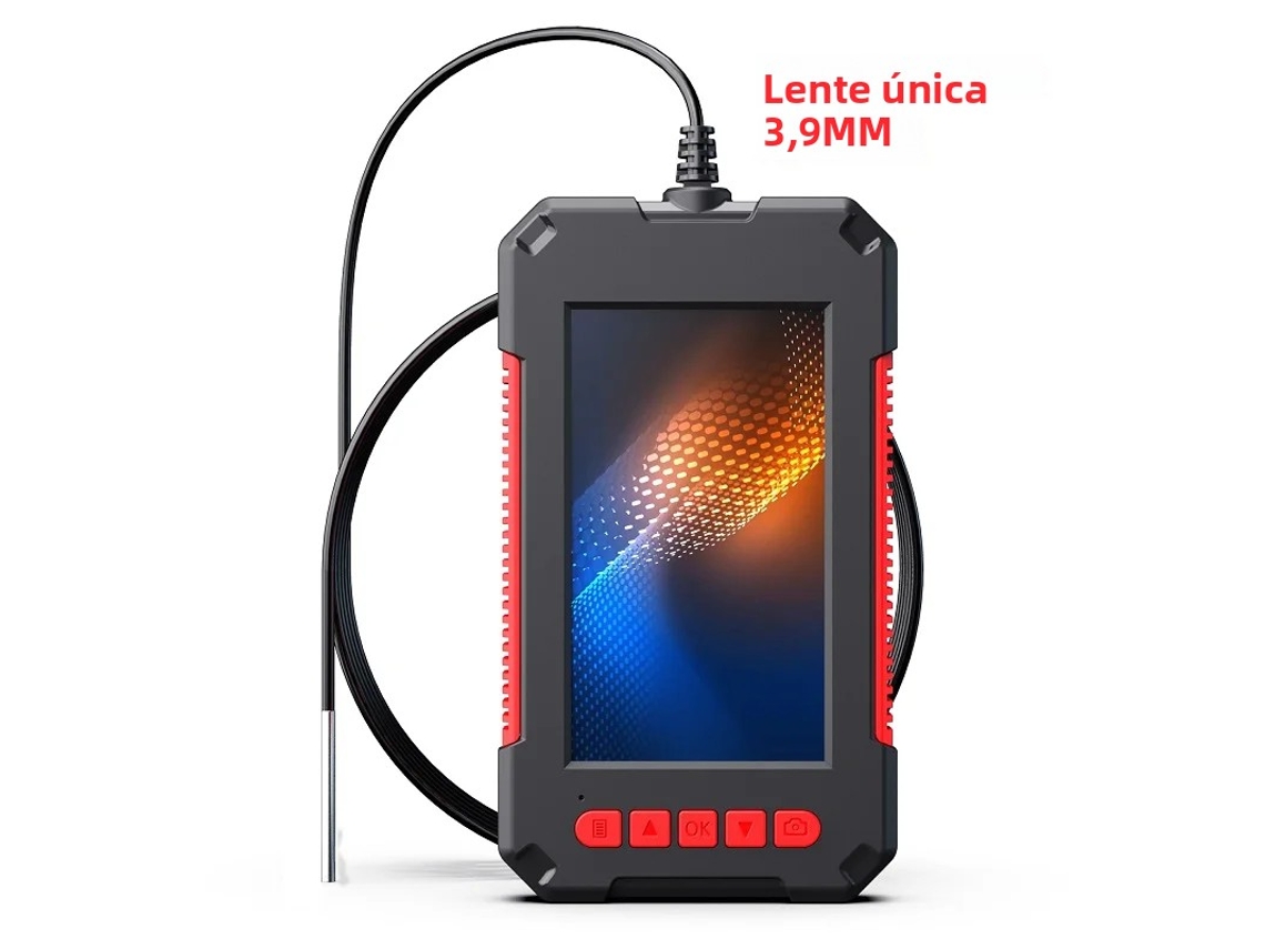 Cámara Endoscópica Industrial Con Pantalla Ips De 4,3 Pulgadas Y Rigidez Simple De 3,99 Mm