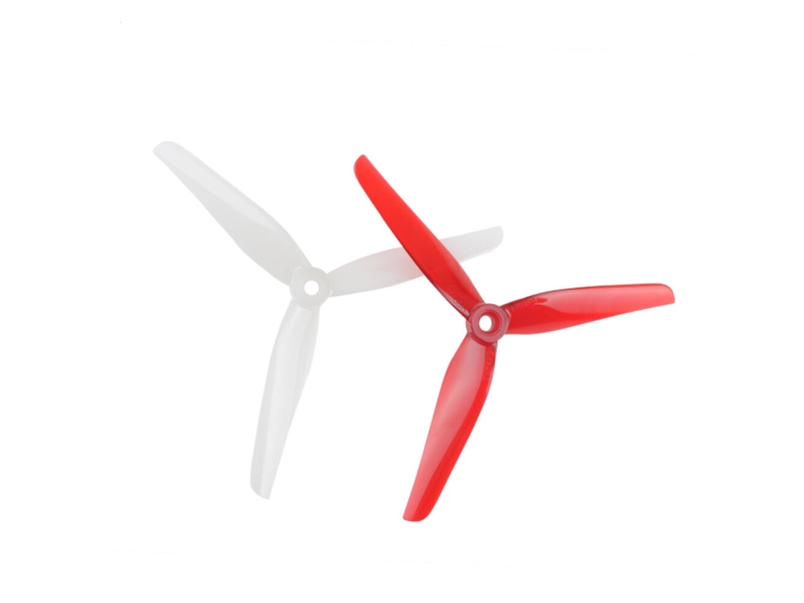 10 Pares 2 Pares / 10 Pares Hqprop Ethix P4 Candy Cane 5140 5.1x4.0 Hélice De Policarbonato De 3 Palas De 5.1 Pulgadas Para Drones Rc Fpv Racing