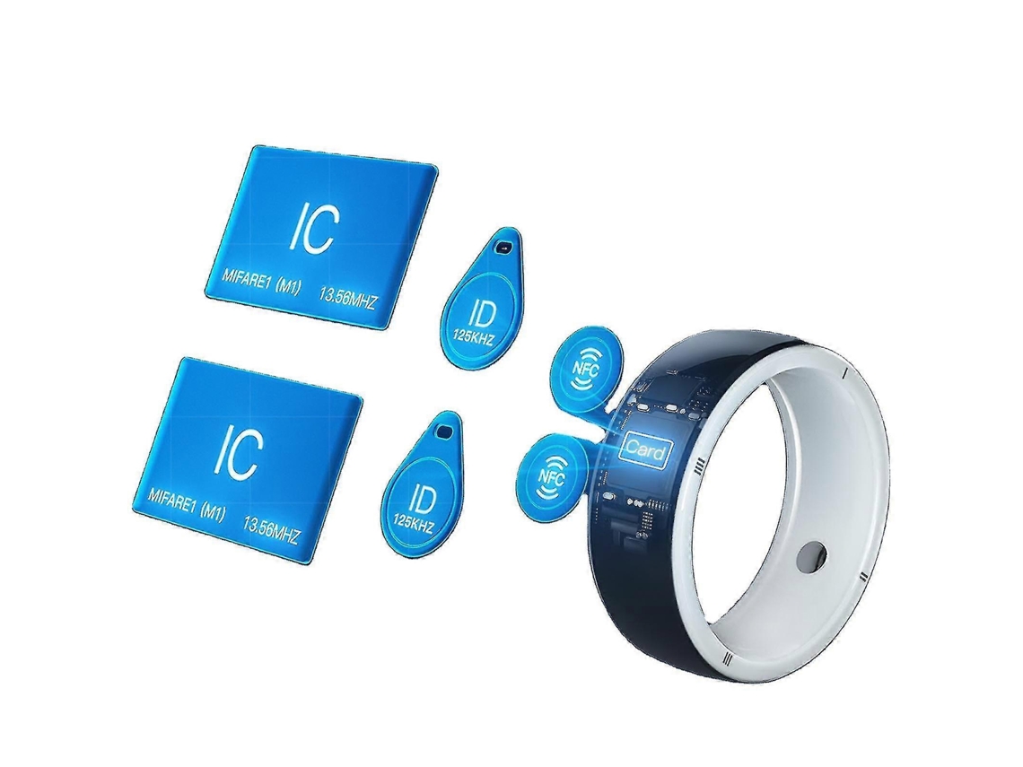 Anillo inteligente de cerámica R5 con NFC, multifuncional, para hombre y mujer, compatible con Mi Smart Home Nostalgia88