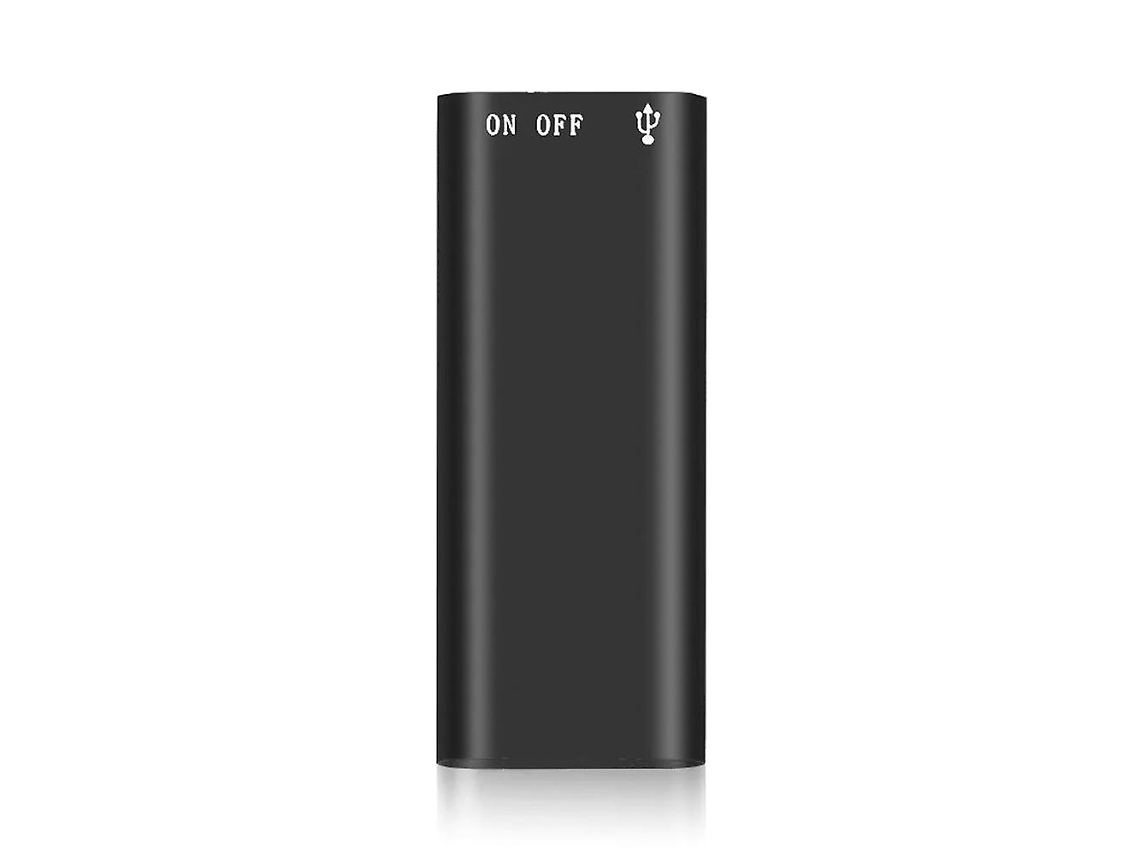 Reproductor MP3 3 en 1, mini grabadora de voz digital profesional, grabación WAV de 192 kbps Chennnls