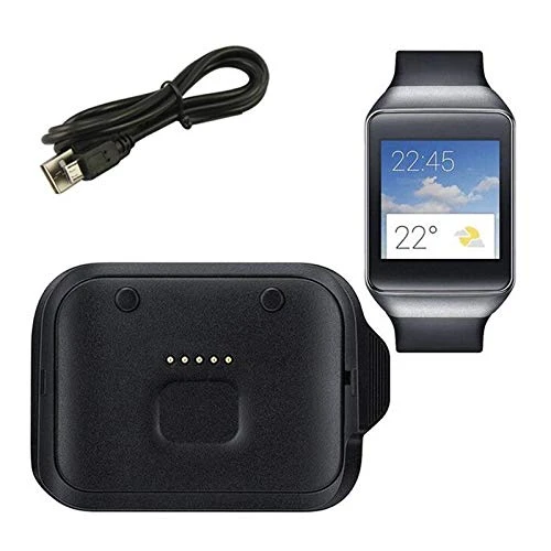 Cable Cargador para Samsung Galaxy Gear Live Smartwatch Sm-R382 WUXING Negro