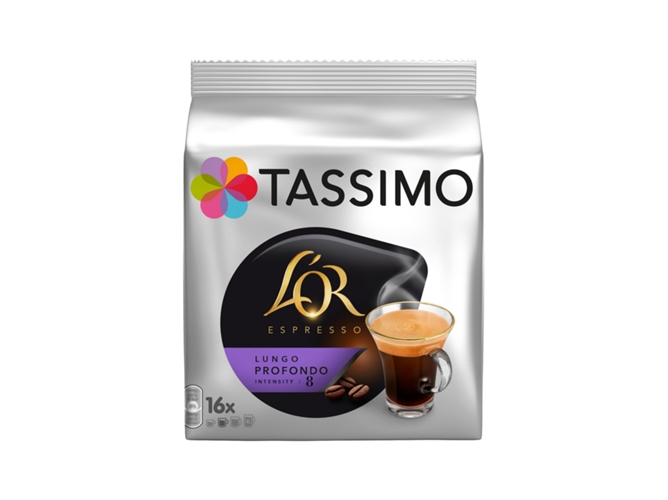 Cápsulas de café TASSIMO L'Or Lungo Profondo