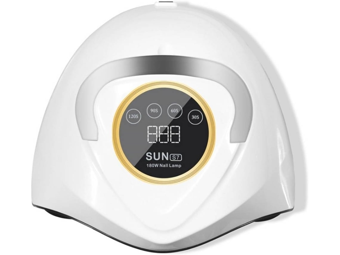 Lámpara de manicura portátil con sensores inteligentes y fototerapia, 180 W, doble fuente de luz, eficaz - STELASPLEN