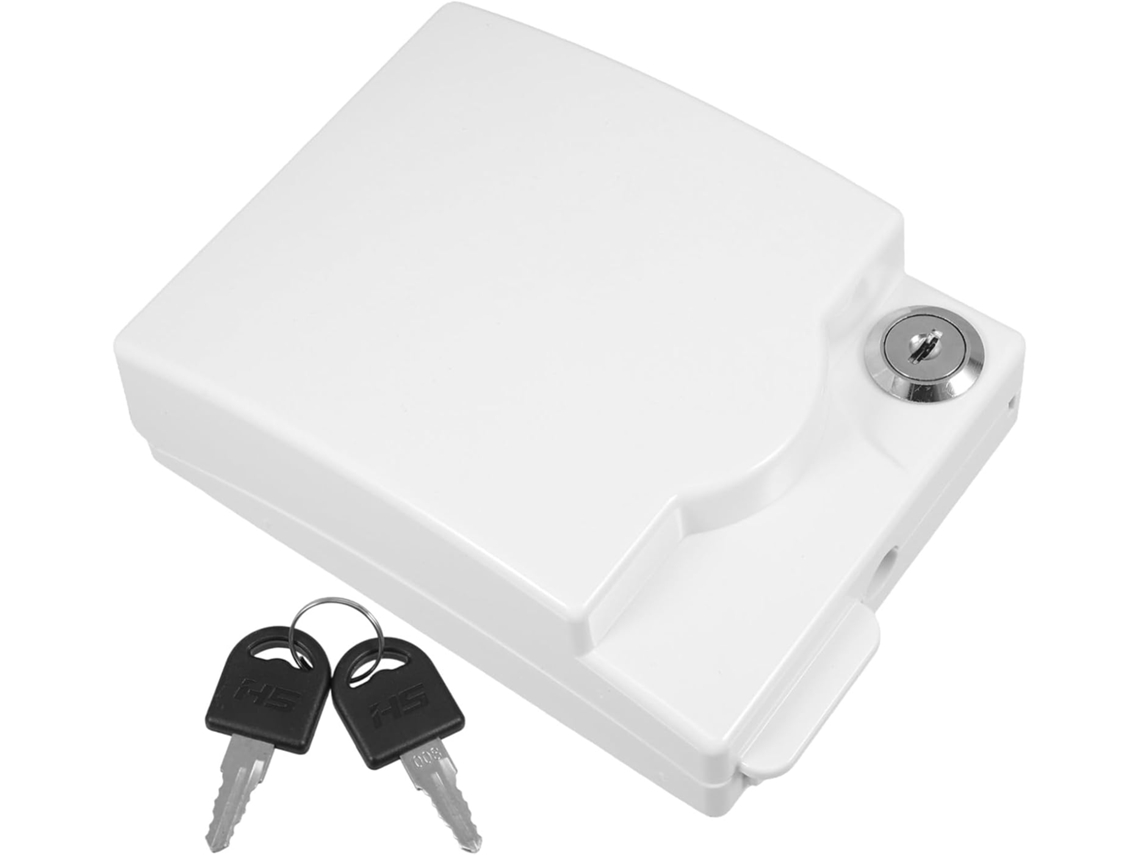Tapa Impermeable Para Enchufe Eléctrico Para Protección De La Habitación, Plástico Blanco.
