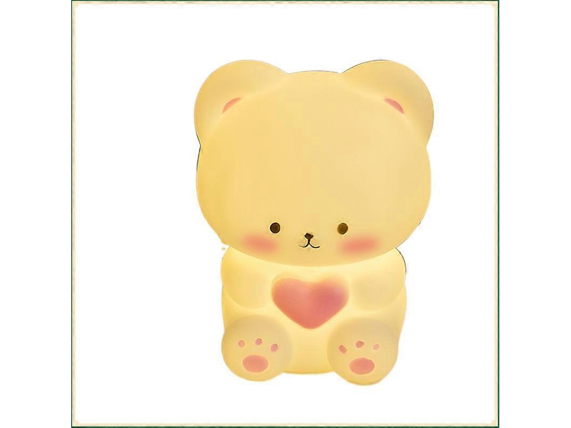 Luz nocturna de osito bebé, luz nocturna infantil, lámpara de noche portátil, luz nocturna LED Rosewell Bear