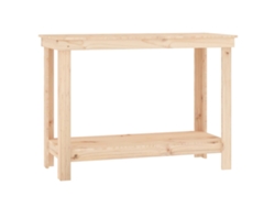 Maison Exclusive - Banco De Trabajo De Madera Maciza De Pino 110x50x80 Cm
