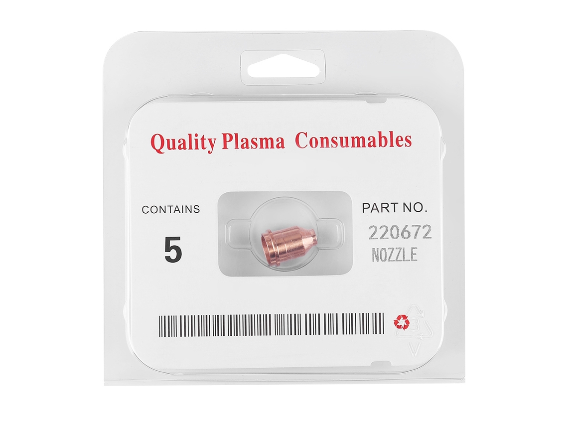 5 Piezas De Boquillas Consumibles Para Antorcha De Corte Por Plasma 220672 Para Accesorios De Herramientas Max45