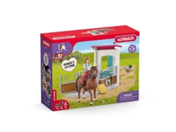 Set de juguetes Schleich Horse Club con Hannah y Cayenne