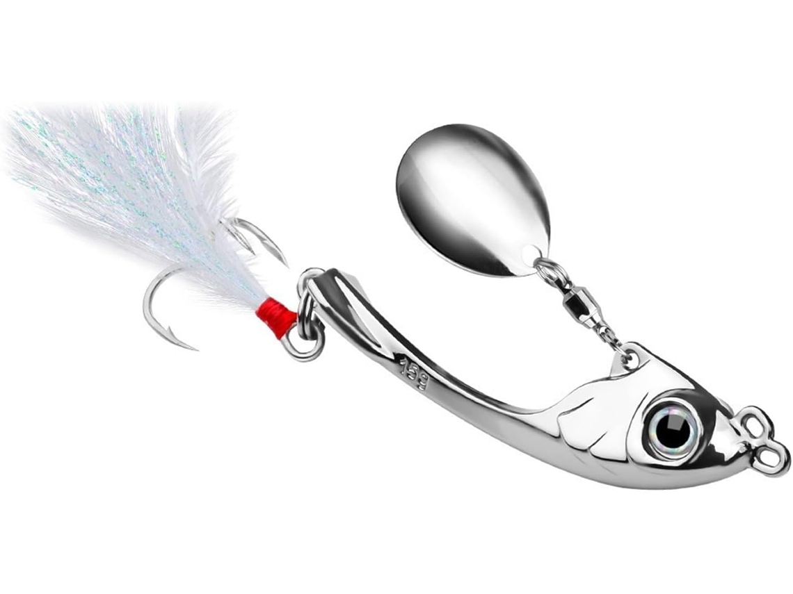 Anzuelo De Pesca 9 G, 13 G Y 17 G. Señuelo Metálico Para Curricán, Spinning Spoon Wobbler, Cebo Duro Que Se...