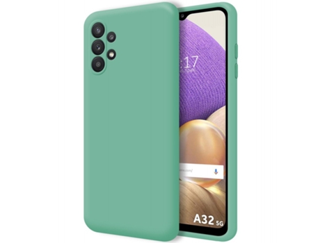 Carcasa Samsung Galaxy A32 5G TUMUNDOSMARTPHONE Silicona Líquida Verde