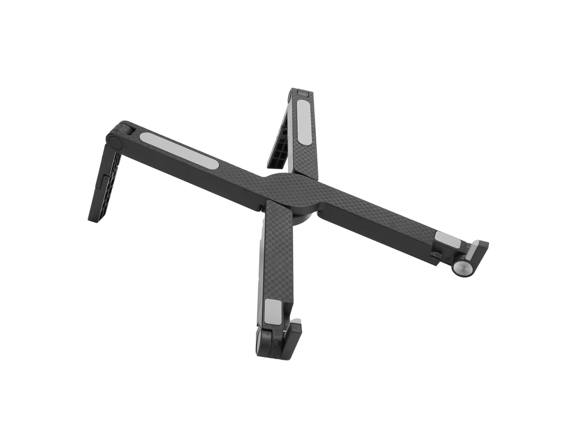 Soporte (portátil Plegable Ajustable) Para Tableta Y Laptop Portátil Negro