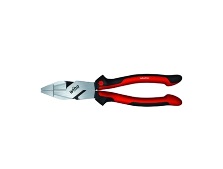 WIHA Lineman's Pliers Industrial con DynamicJoint® con filo de corte extralargo (40927)