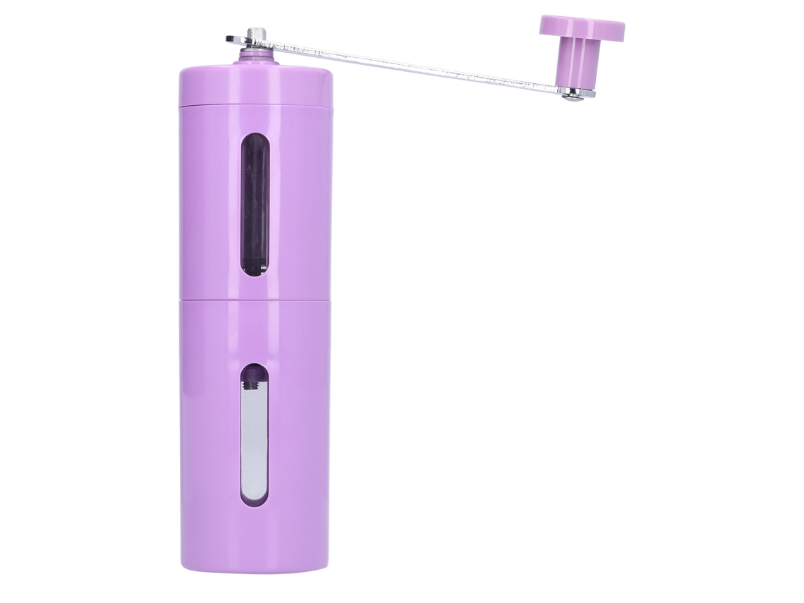 Molinillo De Café Manual Portátil Con Palanca, Acero Inoxidable, 308 G, Moderno, Morado - Herramienta Para Moler Café