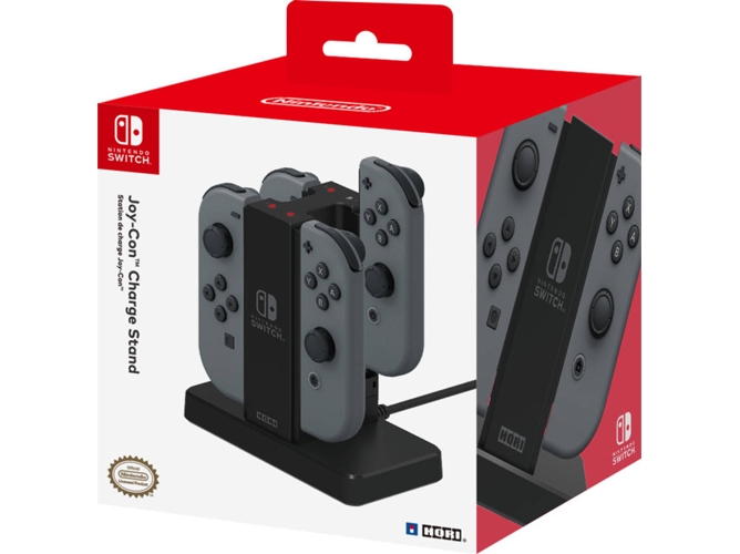 Cargador HORI Joy-Con Charge Stand (Nintendo Switch - Negro)