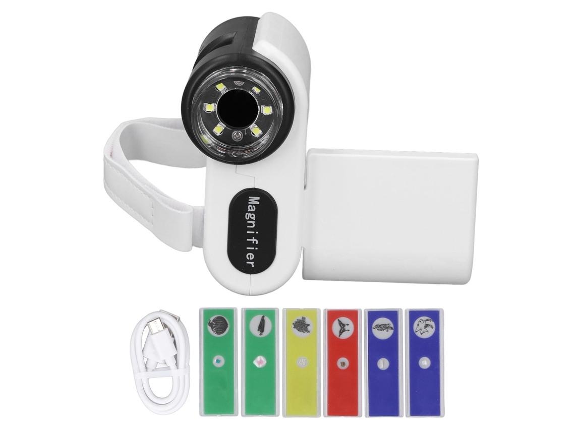 2026-microscopio Digital Portátil Para Niños 1000x, Microscopio De Bolsillo Móvil Dv Para Niños