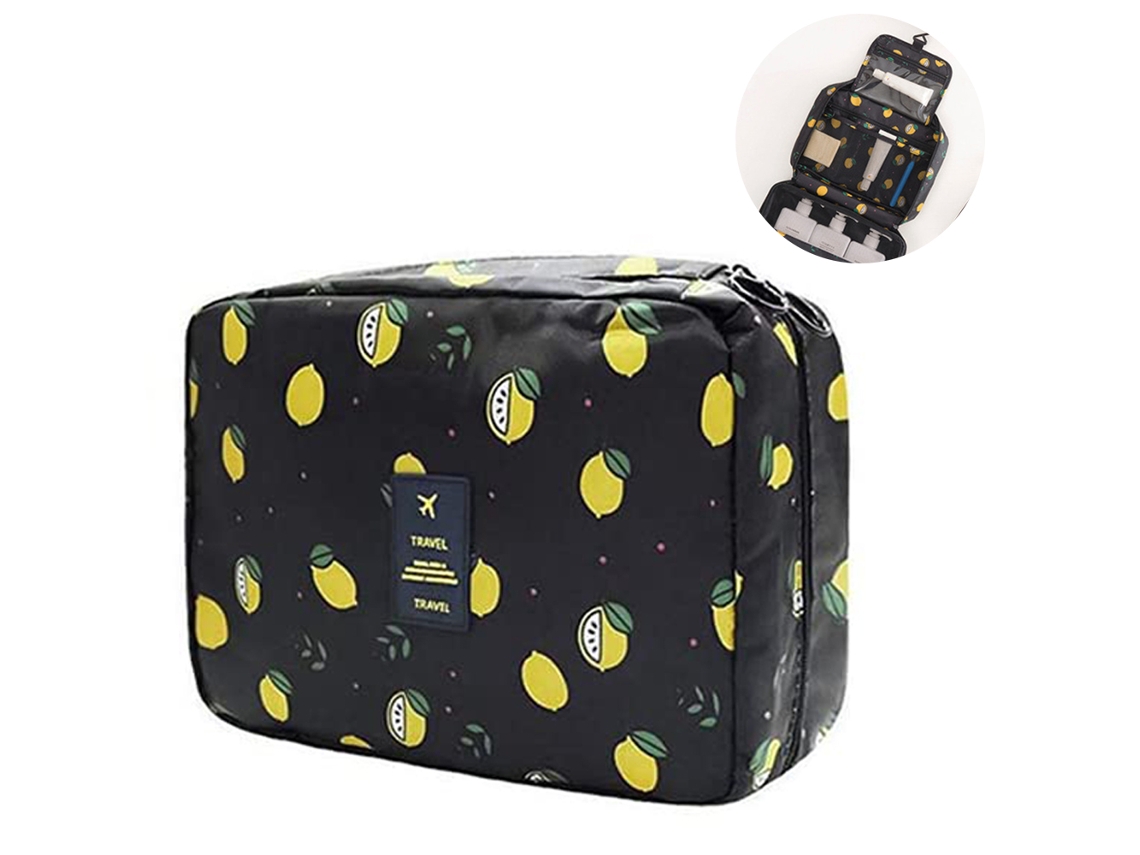Bolsa de cosméticos impermeable Truyuety, bolsa de viaje para maquillaje para mujeres y hombres