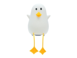 Lámpara de noche con forma de patito, luz LED para dormir, luz nocturna de silicona suave, luz táctil CHABERLU