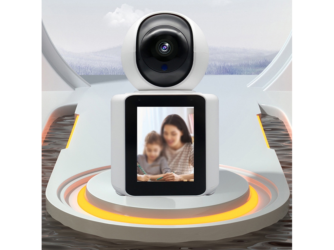 Cámara De Vídeo Bidireccional Inalámbrica Inteligente Para Bebés Y Niños Con Audio Y Monitor Seguro Interior