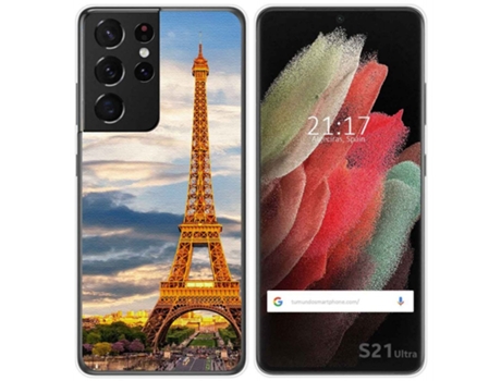 Carcasa Samsung Galaxy S21 Ultra 5G TUMUNDOSMARTPHONE Dibujos Multicolor
