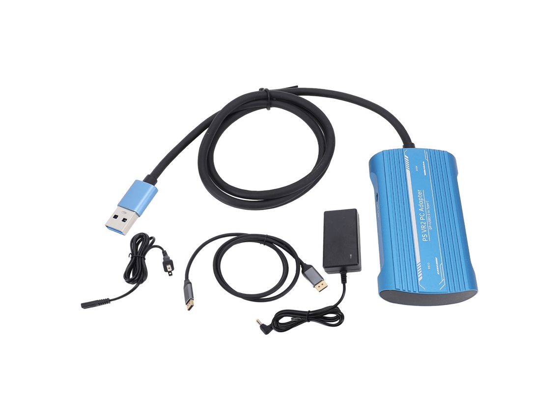 Kit De Accesorios Del Adaptador Pc Cable Dp De Auricular Vr Para Vr2 Steamvr Plug Us