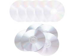 10 Discos Cd Transparentes Para Decoración De Paredes, Pintura, Escritura Y Artículos Para Fiestas (hazlo Tú Mismo).