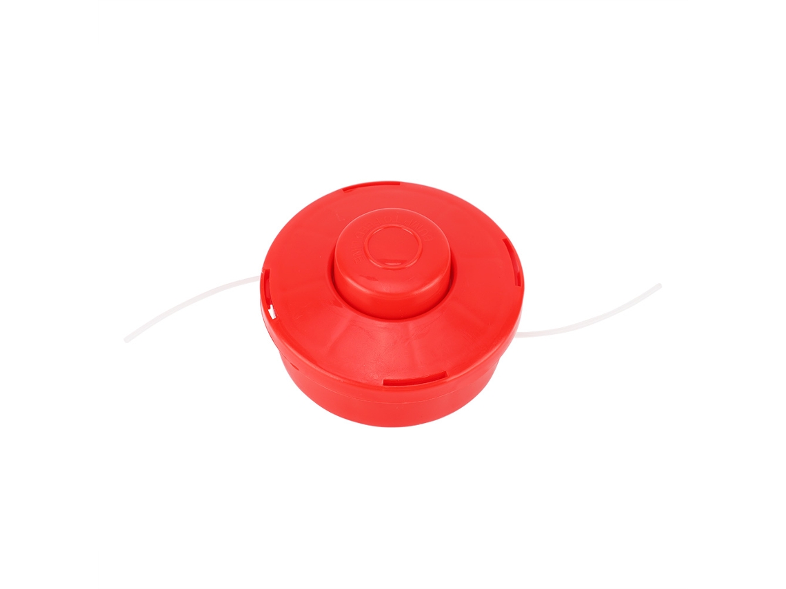 Cabezal Universal De Desbrozadora Con Alimentación Por Golpe Para Cortacésped Rojo.