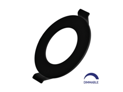 PLA LED DIMMABLE 6W 6500K 470LM Negro IP40 BRAYTRON