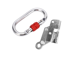 Mali carabiner de Escalada Pesado com Trava Automática para Operações em Altura Montanhismo Exploração de Cavernas