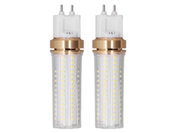 Yncm2026-2 Piezas Bombilla Led Maíz 20w 2000lm Ángulo 360° Base G12 Para Lámparas Techo Piso Hogar Luz Neutral