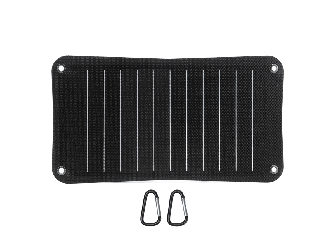 Cargador Solar Portátil Para Exteriores Etfe De 10 W Y 5 V Con Usb Para Viajes, Deportes, Acampada, Senderismo Y Playa.