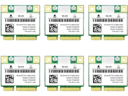 6 Tarjetas De Red Mini Pcie Wifi Rtl8822ce De 1200 Mbps, 2,4 Ghz, 5 Ghz, 802.11ac, Bluetooth 5.0