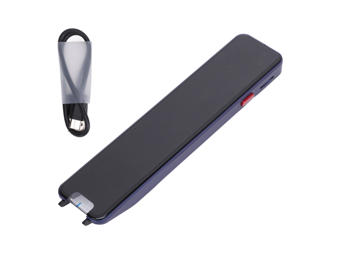 Caneta Tradutora Scanner Com Tela Tática De 4,5 Polegadas Cor Azul Caneta Inteligente De Leitura Por Varredura Para Casa