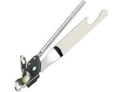 Obrelatas Mariposa 3 En 1 De Acero Inoxidable Fuerte Manual Con Mango Cómodo Hoja Metalica Para Uso Fácil