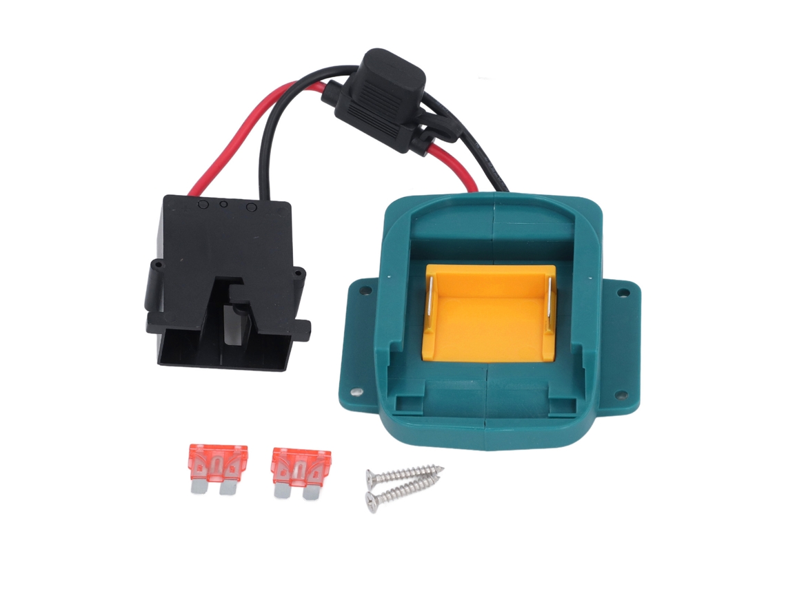 Adaptador De Batería Para Juguetes Infantiles Con Arnés Y Conector Para Bl1850 Bl1860. Conector Negro.