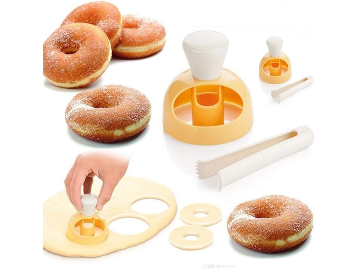 Juego de 2 moldes para donas JEIIBRZUI