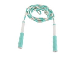 Cuerda Para Saltar Segmentada, Ajustable Y Que No Se Enreda, Para Niños, Fabricada En Plástico Pp Verde.
