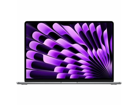 Laptop APPLE MacBook Air M3 (2024) (Gris - 512 GB SSD - 8 GB RAM - AZERTY - 15,3)
