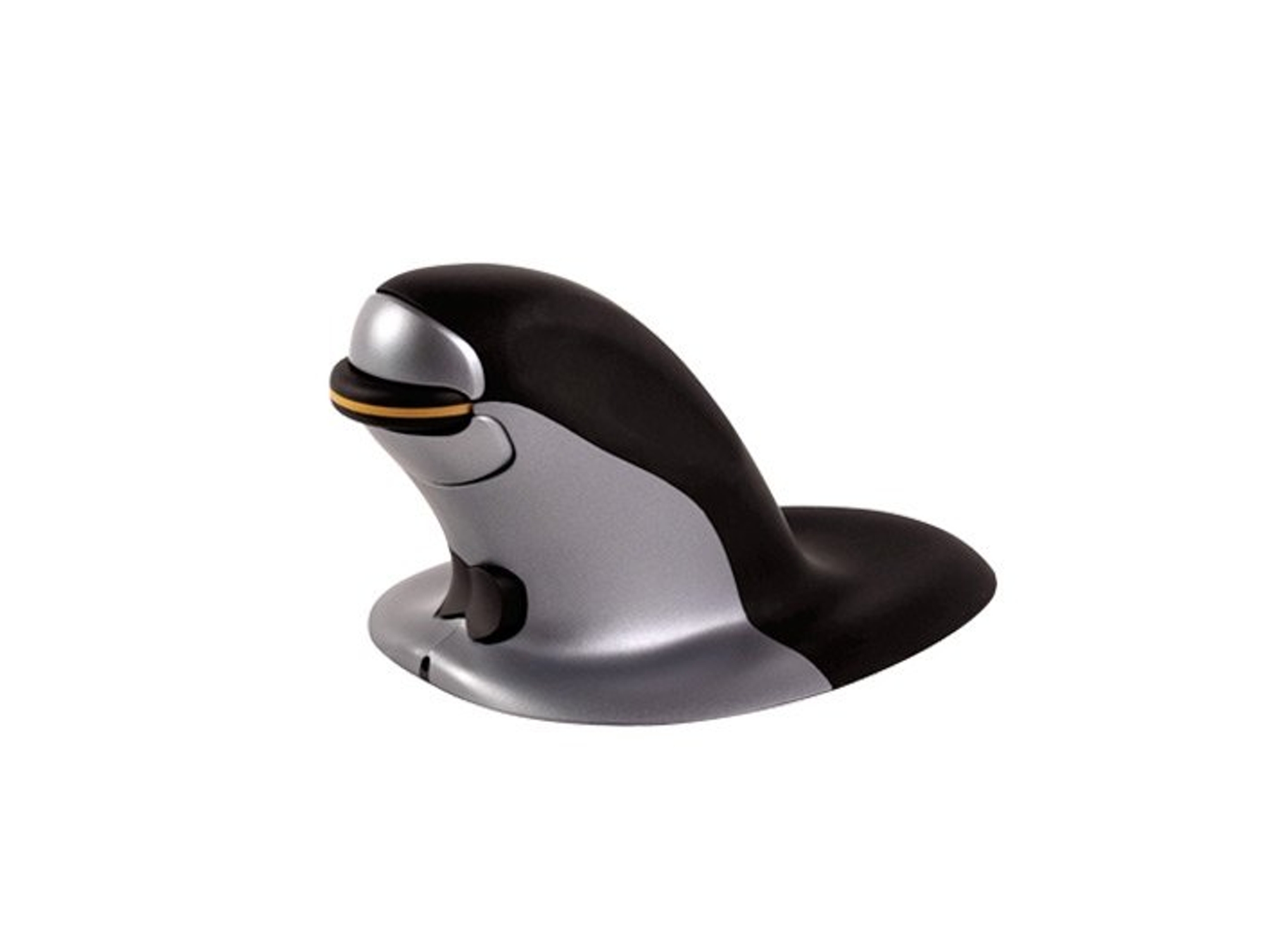Ratón Gaming FELLOWES Pinguim (1200 dpi - Inalámbrico - Negro)