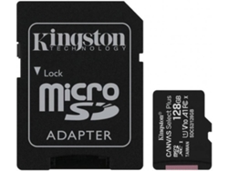 Tarjeta de Memoria MicroSDXC KINGSTON Canvas Select Plus (128 GB)