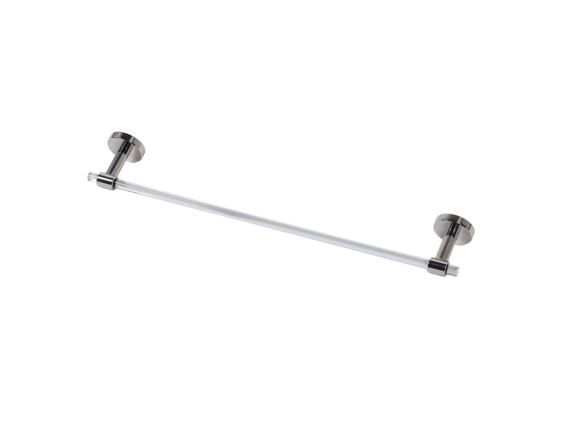 Toallero de pared minimalista, ligero y de lujo, de acrílico, para baño, 50 cm