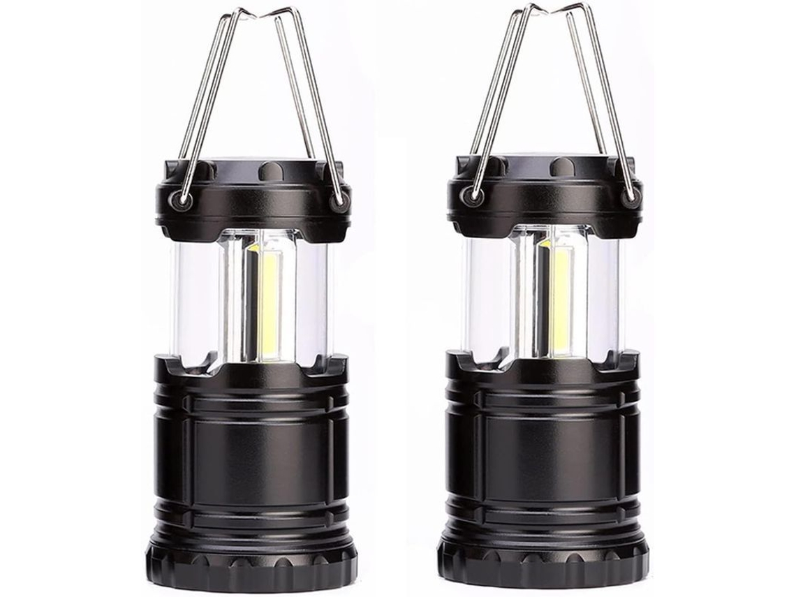 Lámpara Led Portátil Para Camping Con Gancho Plegable, Resistente Al Agua Y A Pilas, Para Emergencias Y Uso Doméstico.