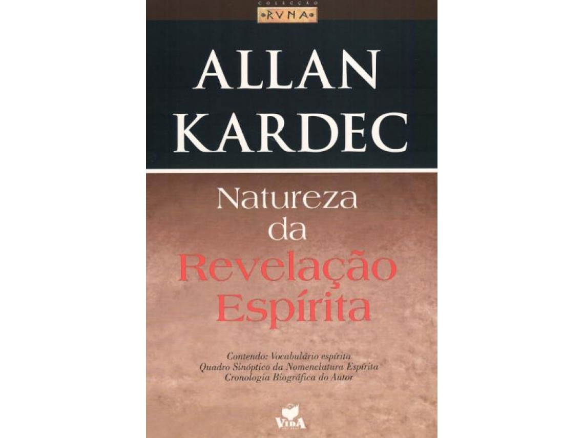 Libro Natureza Da Revelação Espírita de Allan Kardec