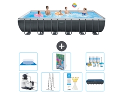 Intex Piscina Ultra Xtr Retangular - 732x366x132 Cm - 8-peças S599