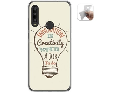 Carcasa Alcatel 1SE 2020 TUMUNDOSMARTPHONE Creativity Multicolor