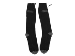 Calcetines De Invierno Térmicos Con Calefacción Integrada, Lavables, 3,7 V Cc, Gris-negro, Para Hombre Y Mujer.