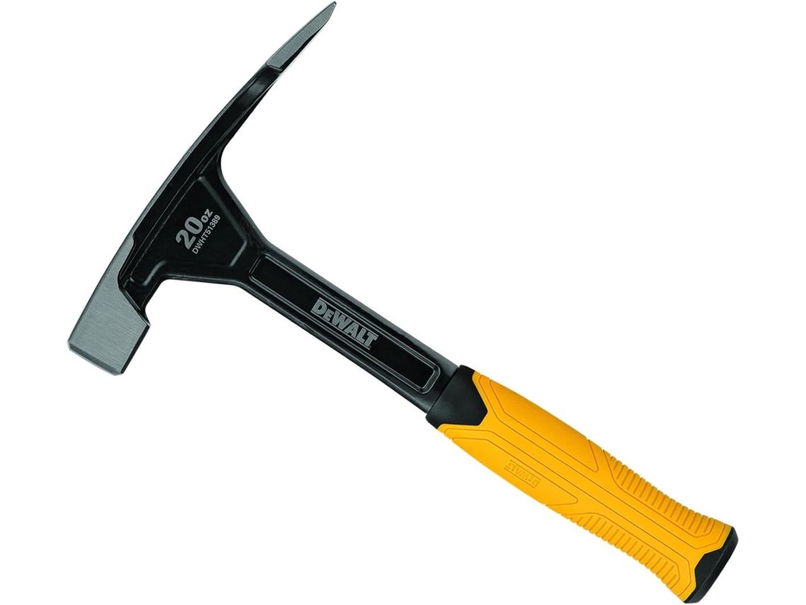 Martillo De Albañilería Dewalt Alta Resistencia 567 Con Hoja Cincelada Extragrande Mango Ergonómico